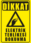 Elektrik Tehlikesi Dokunma